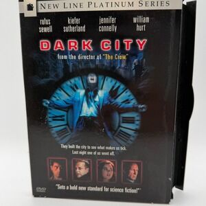 Dark‎ City DVD New Line Platinum Series Sci-Fi Neo-Noir Alex Proyas 1998 Movie